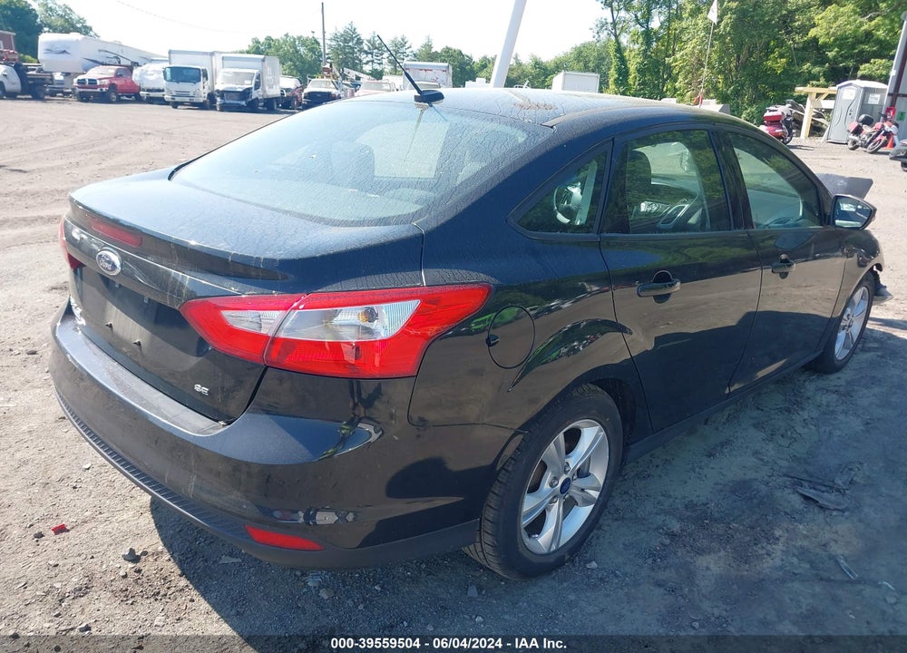 2014 FORD FOCUS SE VIN: 1FADP3F22EL344013