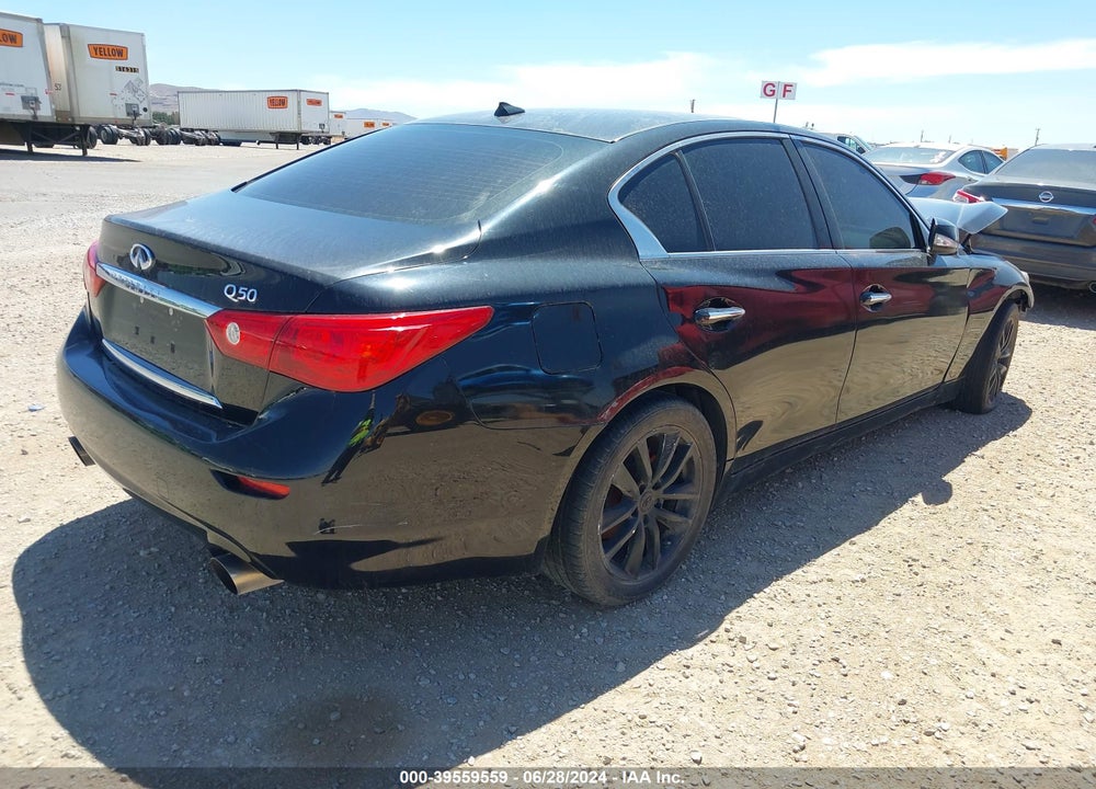 2015 INFINITI Q50 PREMIUM VIN: JN1BV7AP3FM330900