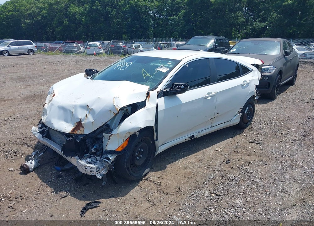 2019 HONDA CIVIC LX VIN: 2HGFC2F62KH547957
