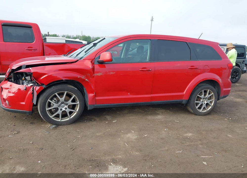 2017 DODGE JOURNEY GT AWD VIN: 3C4PDDEG4HT595787