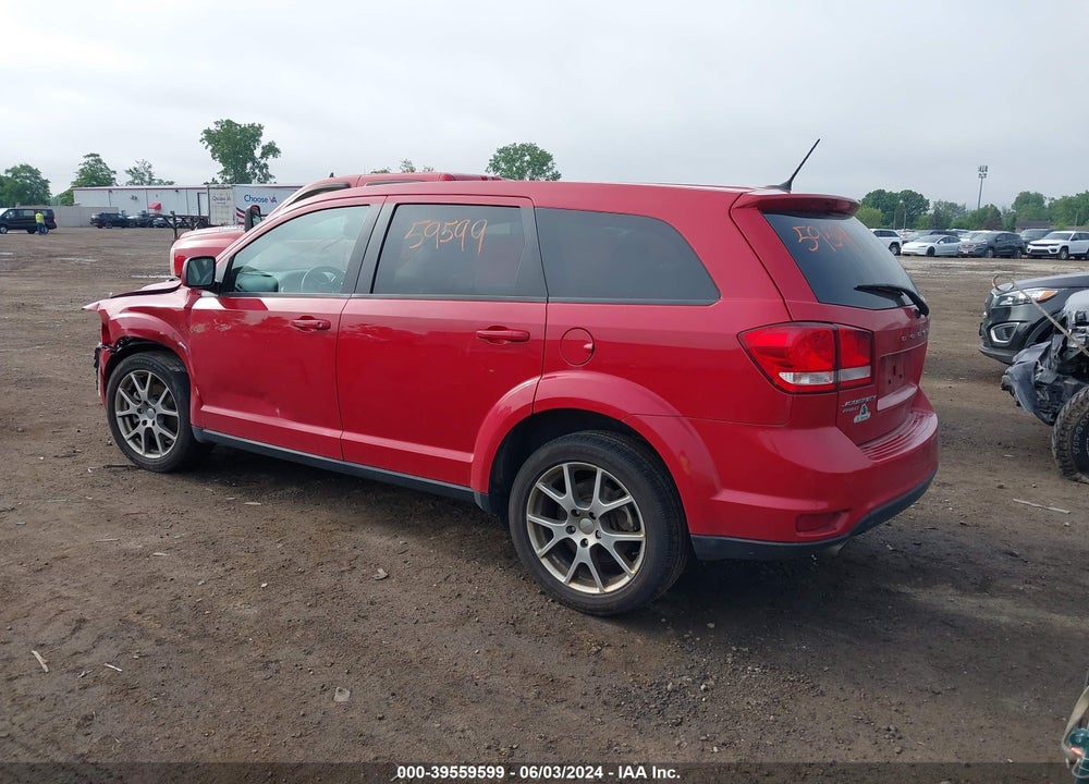 2017 DODGE JOURNEY GT AWD VIN: 3C4PDDEG4HT595787