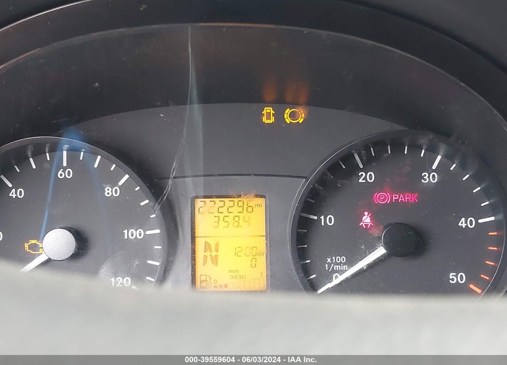 2013 FREIGHTLINER SPRINTER 2500 VIN: WDYPE8CB5D5777346
