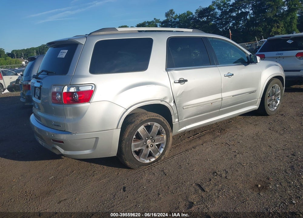 2011 GMC ACADIA DENALI VIN: 1GKKVTED1BJ332392