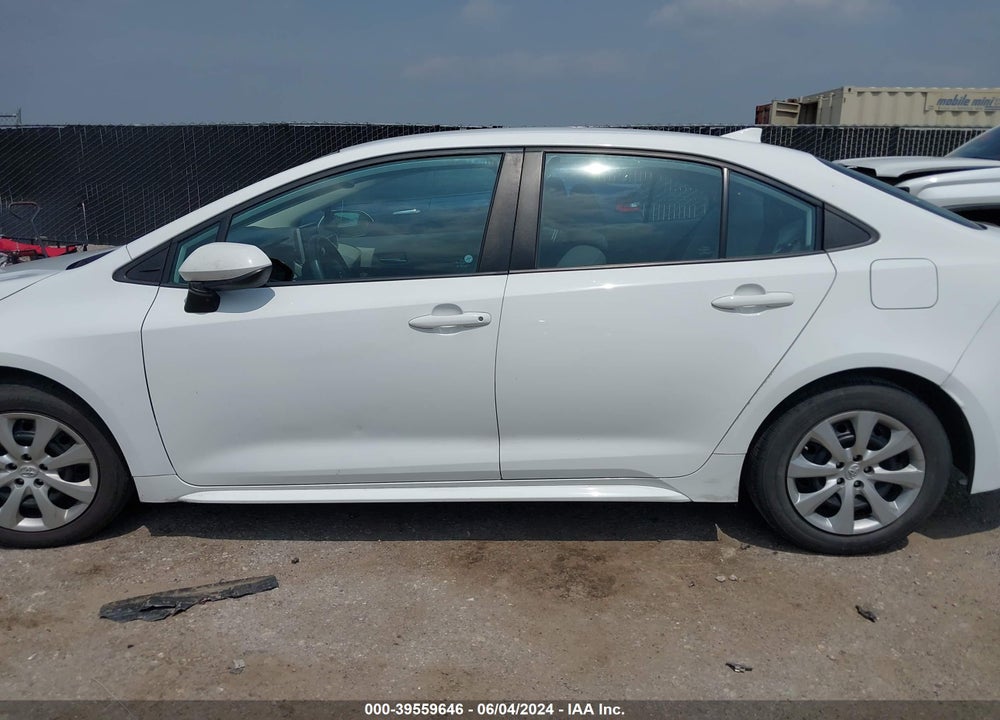 2021 TOYOTA COROLLA LE VIN: 5YFEPMAE9MP186538