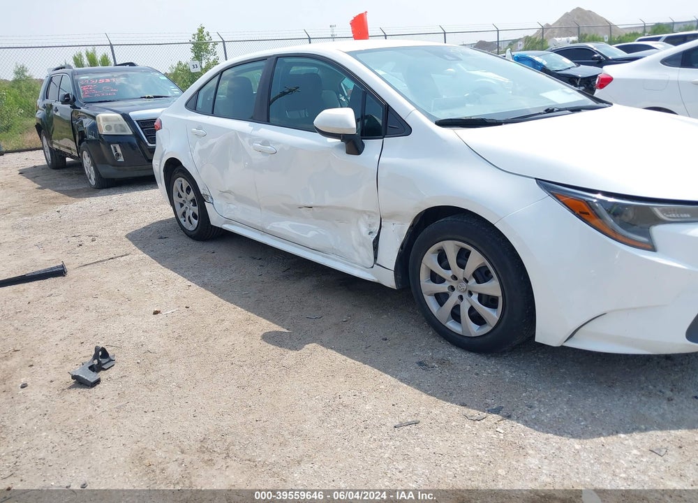 2021 TOYOTA COROLLA LE VIN: 5YFEPMAE9MP186538