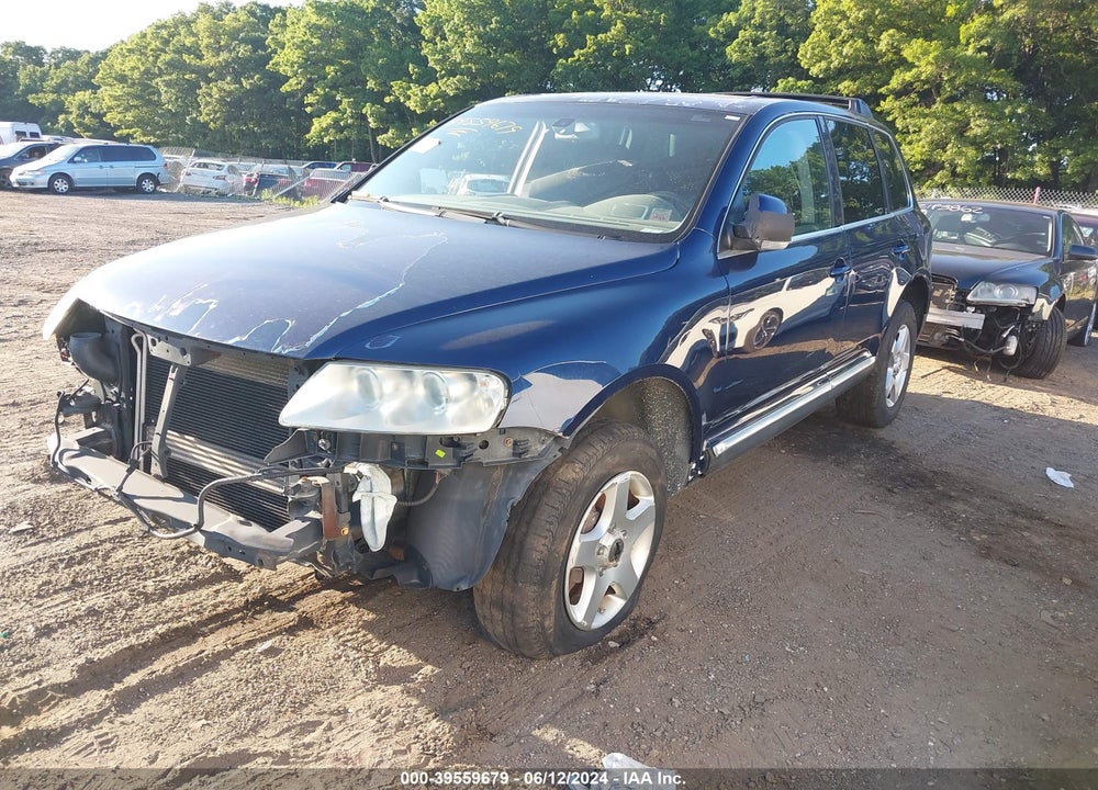 2004 VOLKSWAGEN TOUAREG VIN: WVGBC67L34D031062