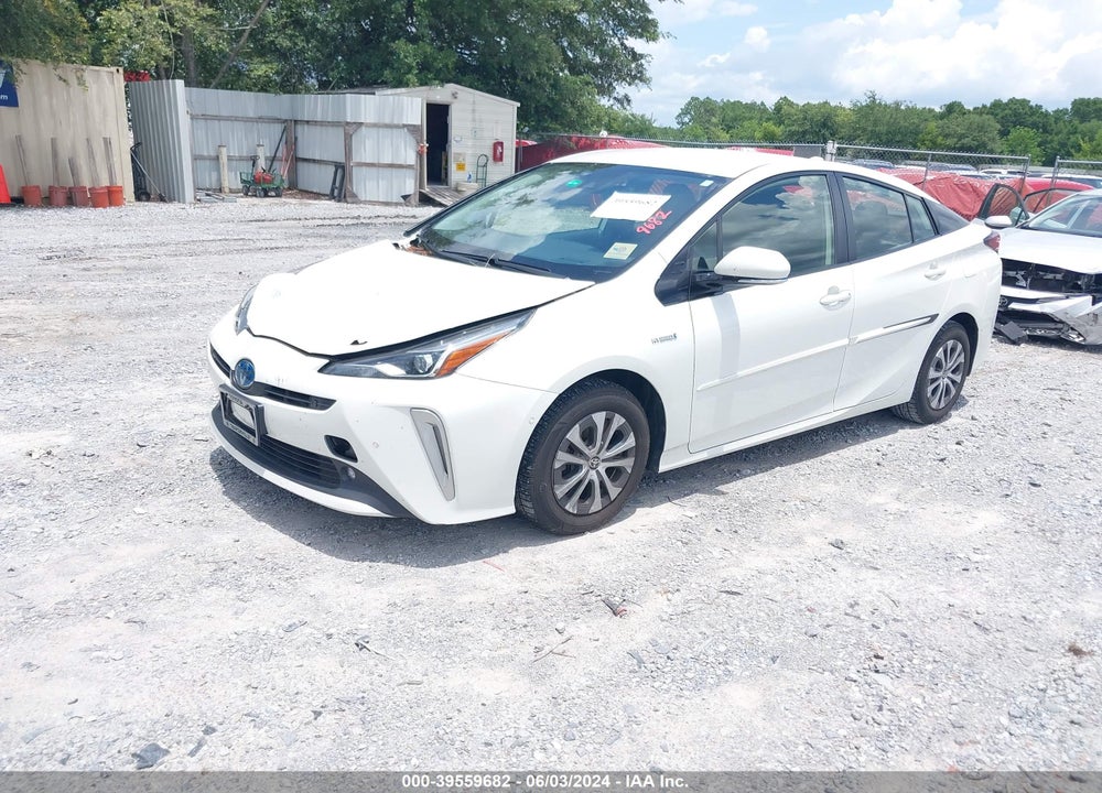 2020 TOYOTA PRIUS XLE AWD-E VIN: JTDL9RFU1L3015708