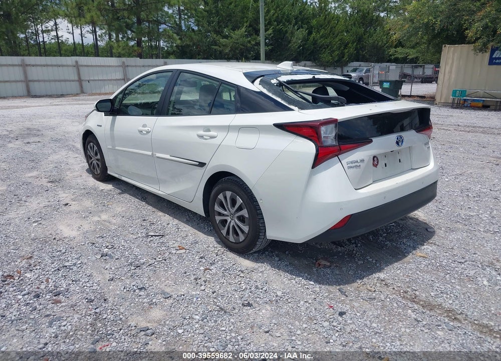 2020 TOYOTA PRIUS XLE AWD-E VIN: JTDL9RFU1L3015708