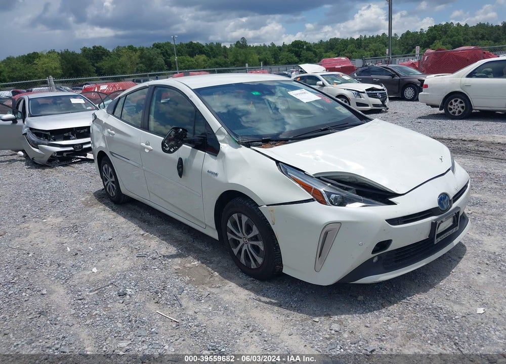 2020 TOYOTA PRIUS XLE AWD-E VIN: JTDL9RFU1L3015708