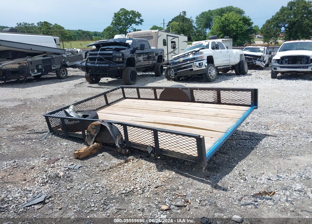 2018 HOMEMADE UTILITY TRAILER VIN: 492SA1019JA061355