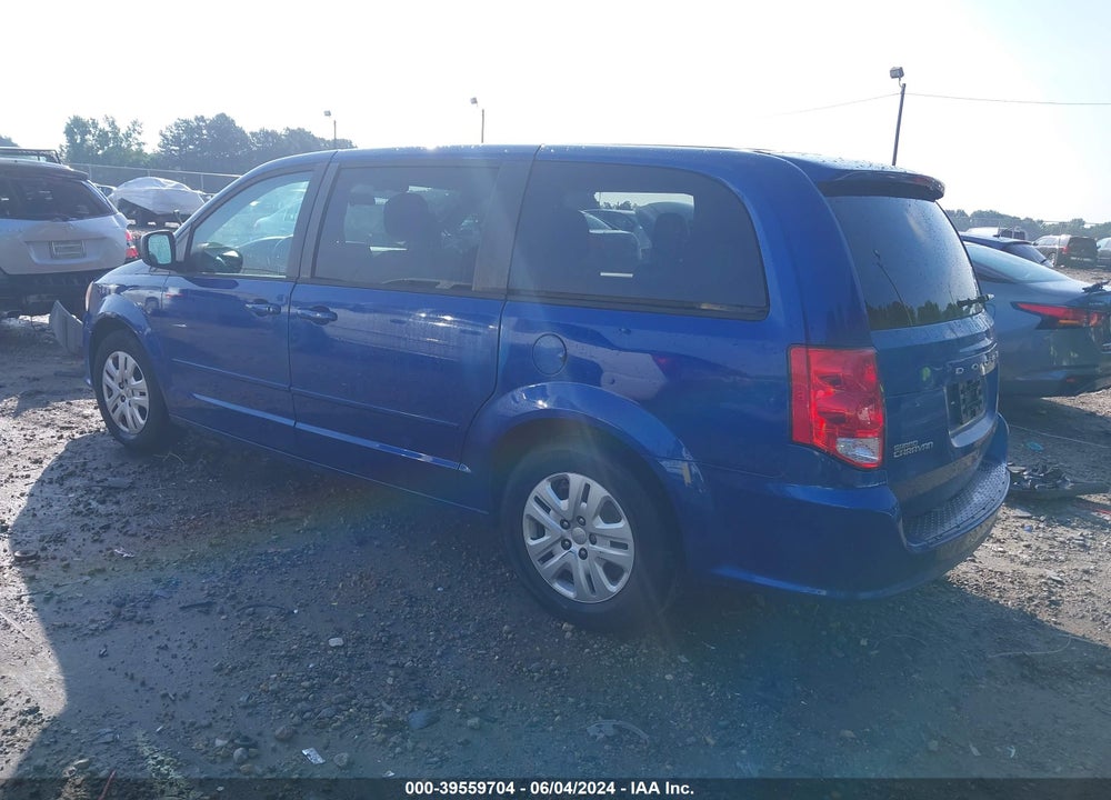 2013 DODGE GRAND CARAVAN SE VIN: 2C4RDGBGXDR754226