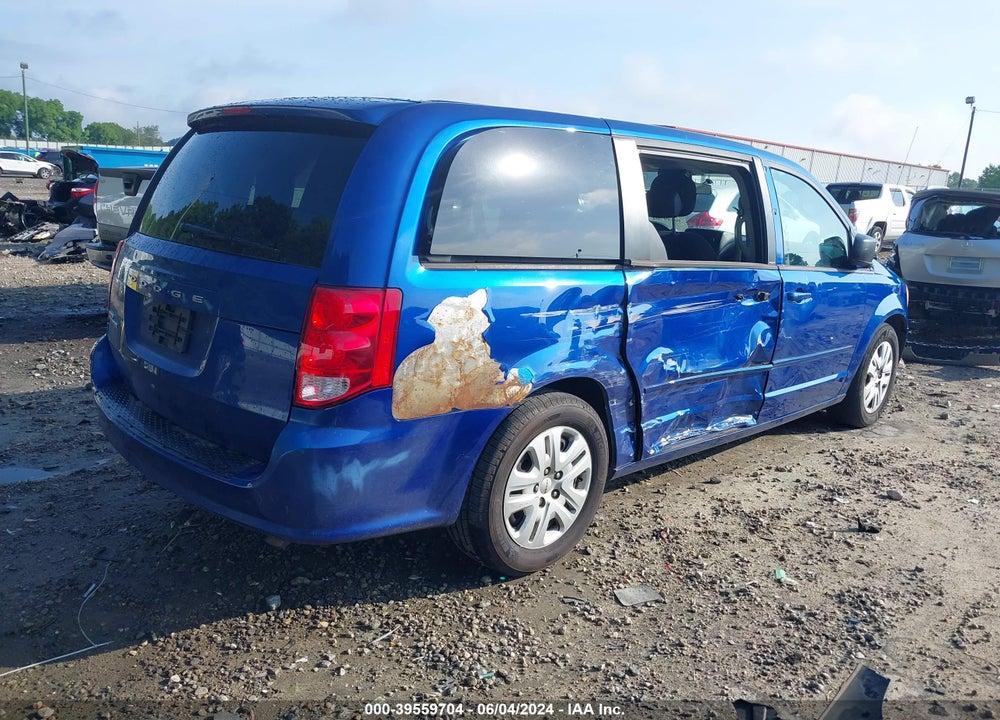 2013 DODGE GRAND CARAVAN SE VIN: 2C4RDGBGXDR754226