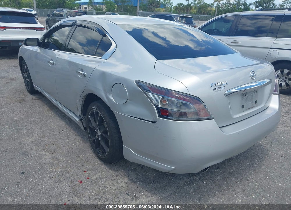 2013 NISSAN MAXIMA 3.5 S VIN: 1N4AA5APXDC843885