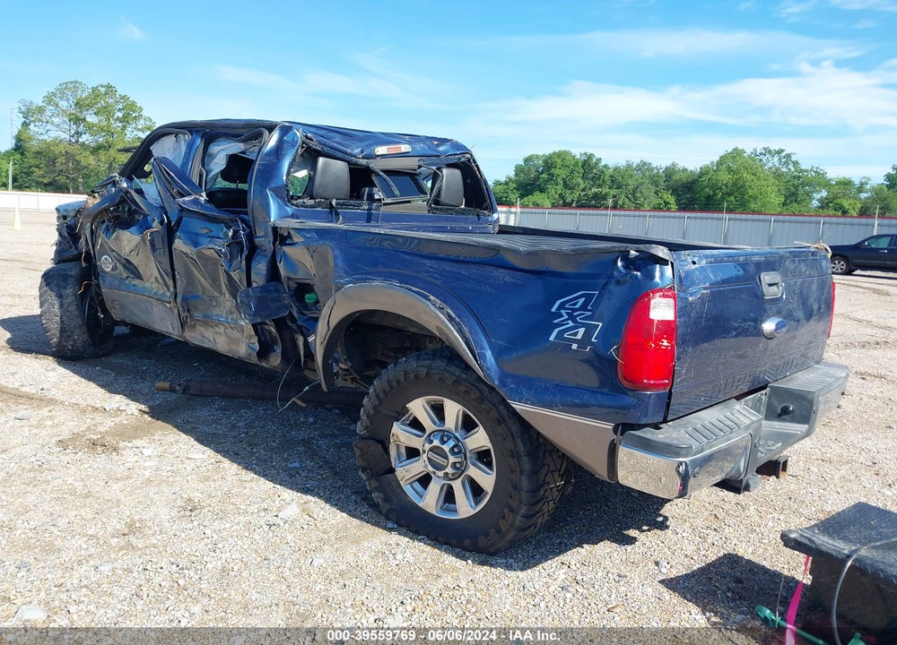 2013 FORD F-250 LARIAT VIN: 1FT7W2BT5DEA41751