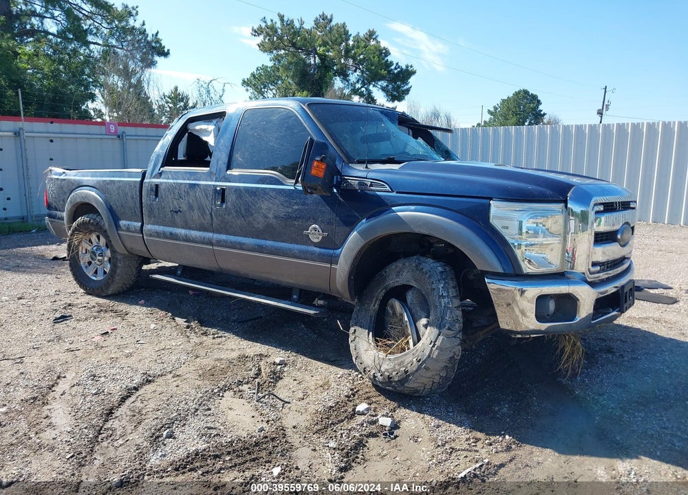 2013 FORD F-250 LARIAT VIN: 1FT7W2BT5DEA41751