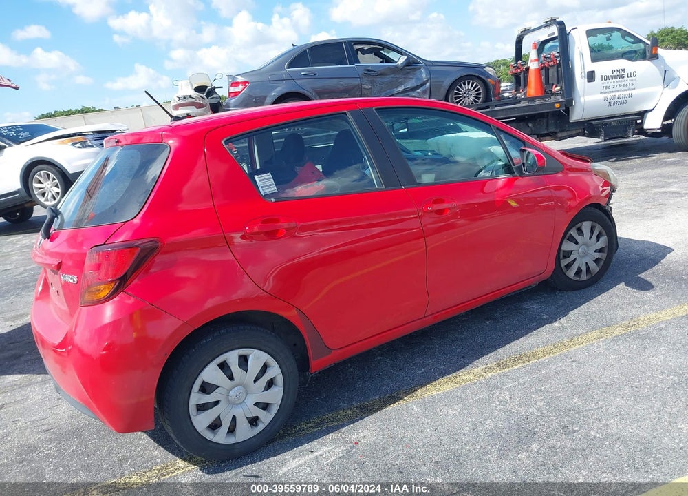 2015 TOYOTA YARIS VIN: VNKKTUD31FA048385