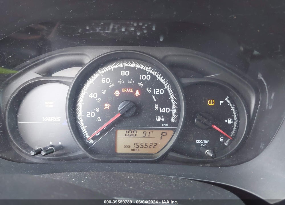 2015 TOYOTA YARIS VIN: VNKKTUD31FA048385