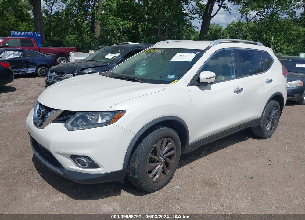 2016 NISSAN ROGUE SL VIN: JN8AT2MV4GW144773