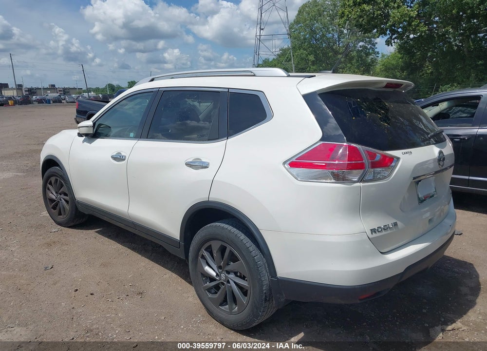 2016 NISSAN ROGUE SL VIN: JN8AT2MV4GW144773