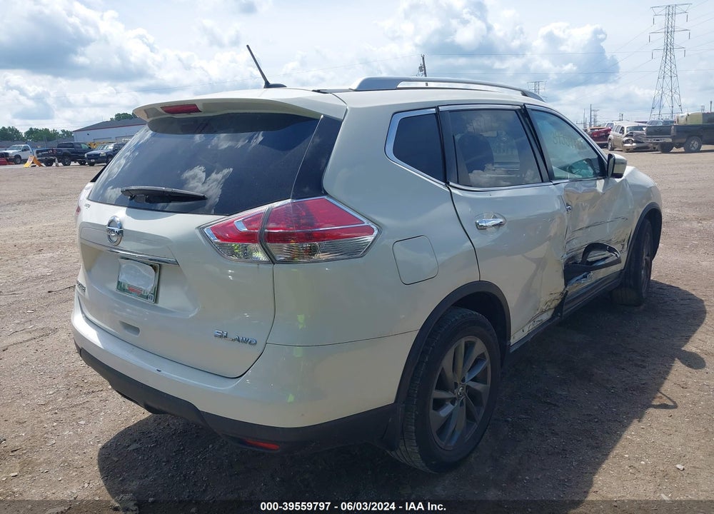 2016 NISSAN ROGUE SL VIN: JN8AT2MV4GW144773