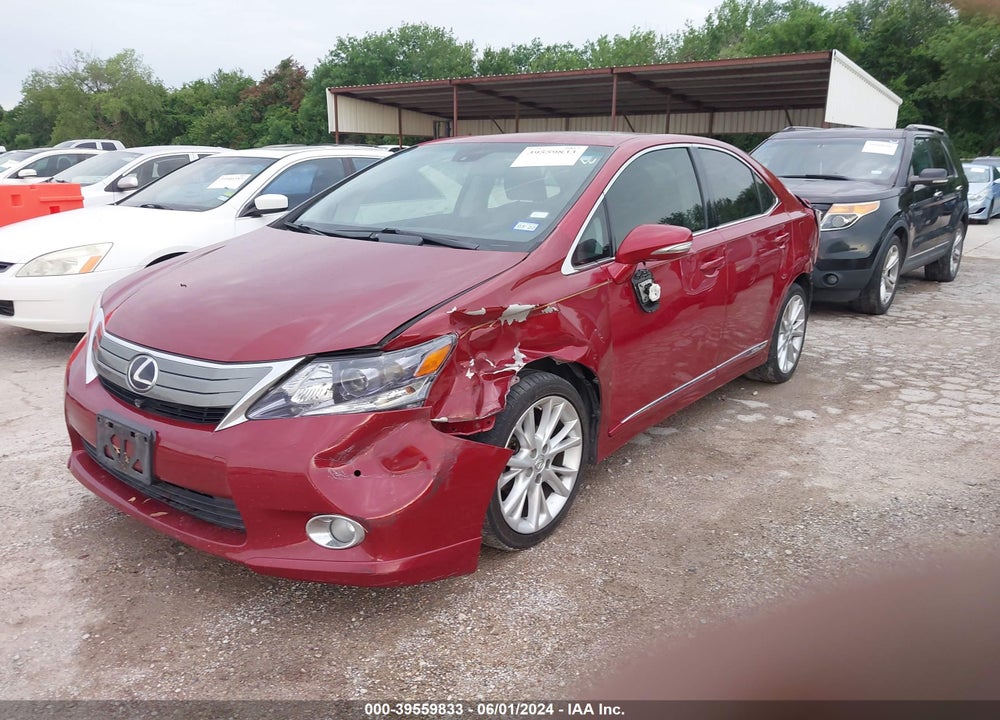 2011 LEXUS HS 250H PREMIUM VIN: JTHBB1BA8B2046986