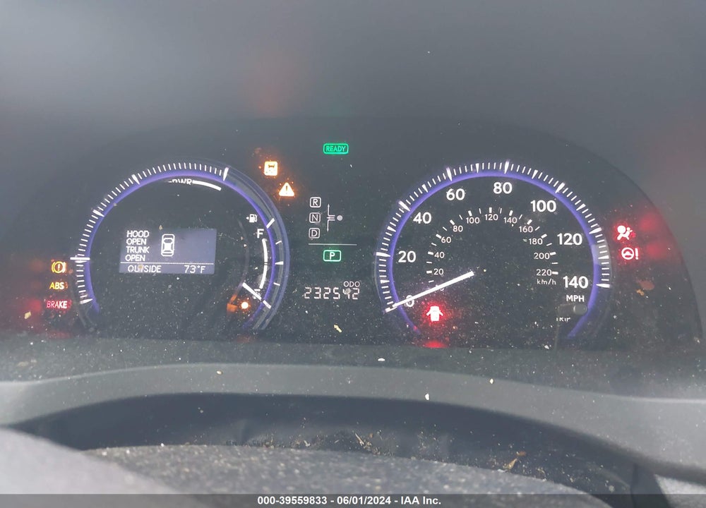 2011 LEXUS HS 250H PREMIUM VIN: JTHBB1BA8B2046986