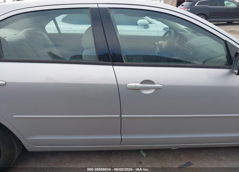 2006 FORD FUSION SE VIN: 3FAFP07Z56R167351