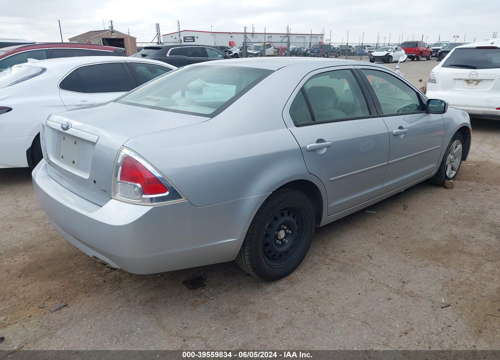 2006 FORD FUSION SE VIN: 3FAFP07Z56R167351