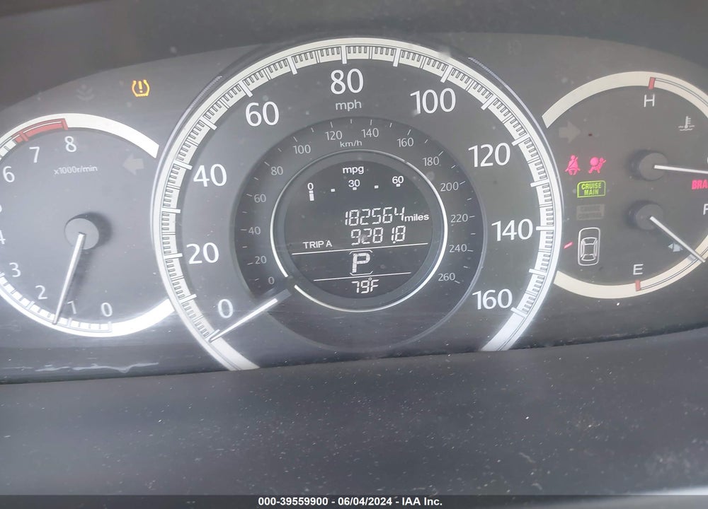 2013 HONDA ACCORD LX VIN: 1HGCR2F34DA235020