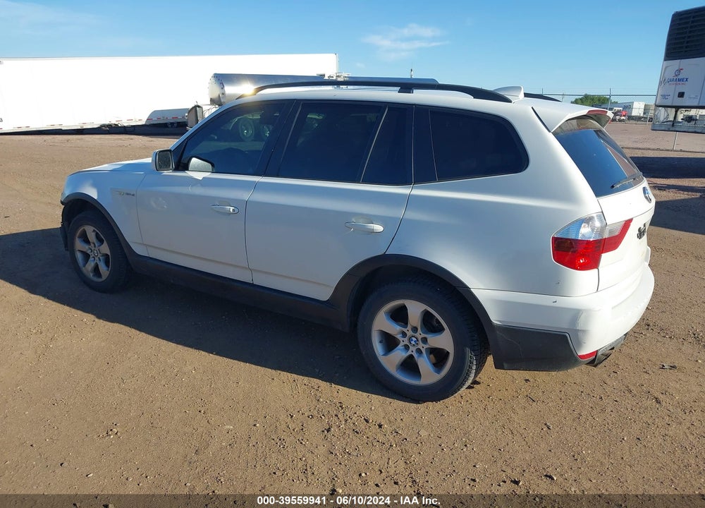 2008 BMW X3 3.0SI VIN: WBXPC93428WJ18779