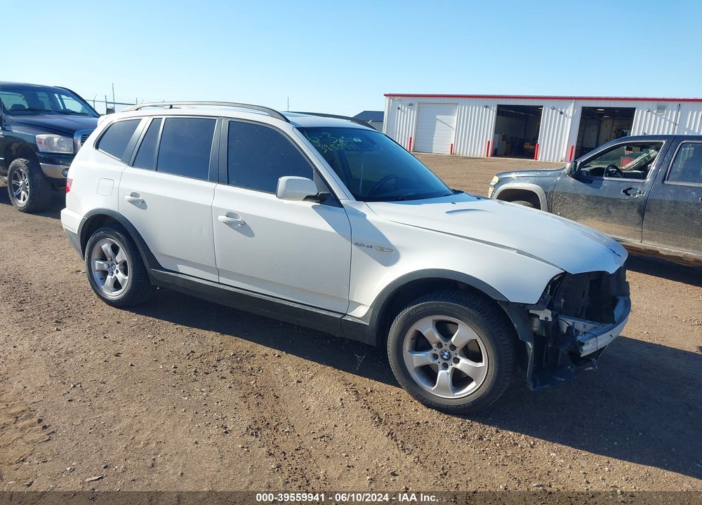 2008 BMW X3 3.0SI VIN: WBXPC93428WJ18779