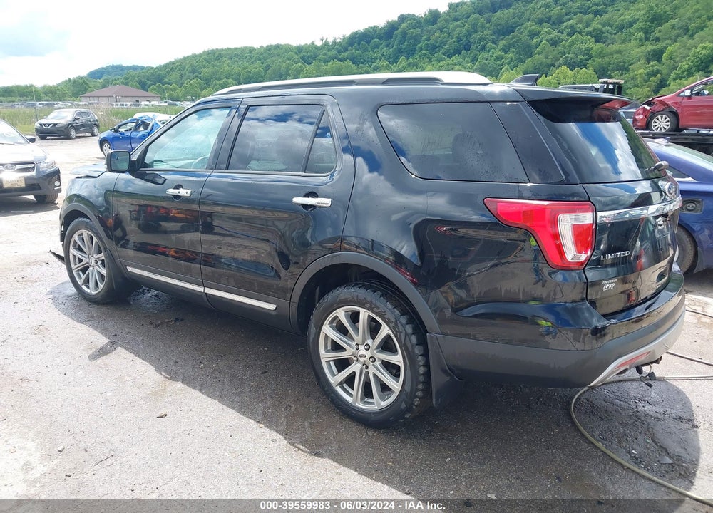 2017 FORD EXPLORER LIMITED VIN: 1FM5K8F80HGC93876