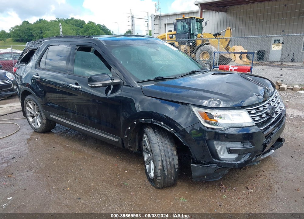 2017 FORD EXPLORER LIMITED VIN: 1FM5K8F80HGC93876