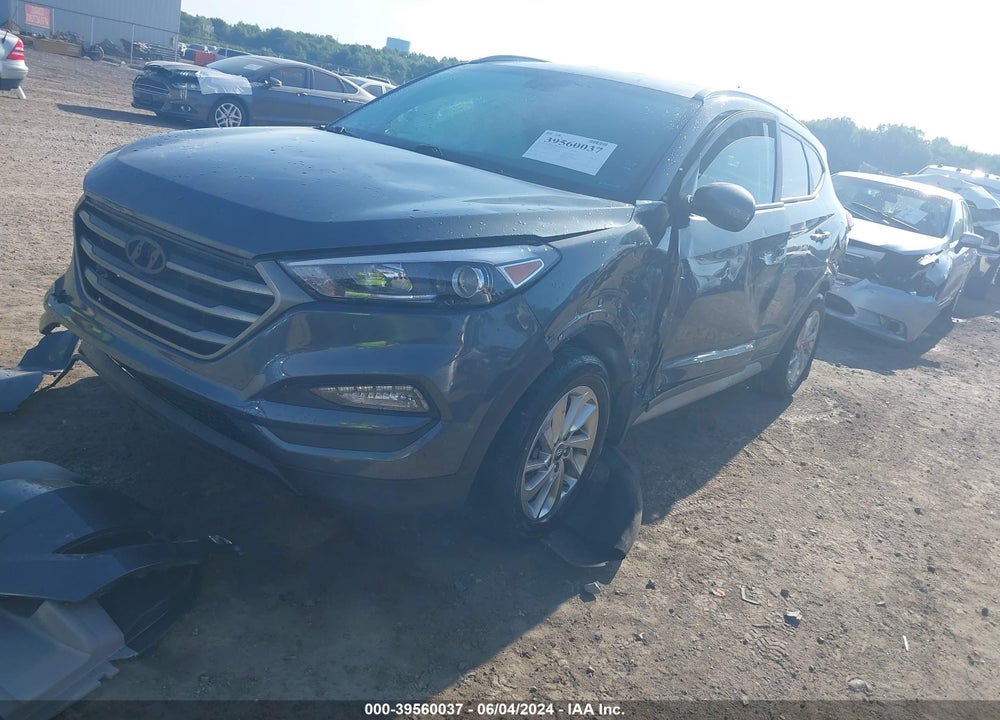 2017 HYUNDAI TUCSON SE VIN: KM8J3CA42HU499365