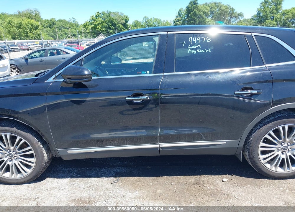 2018 LINCOLN MKX RESERVE VIN: 2LMPJ8LR7JBL11963