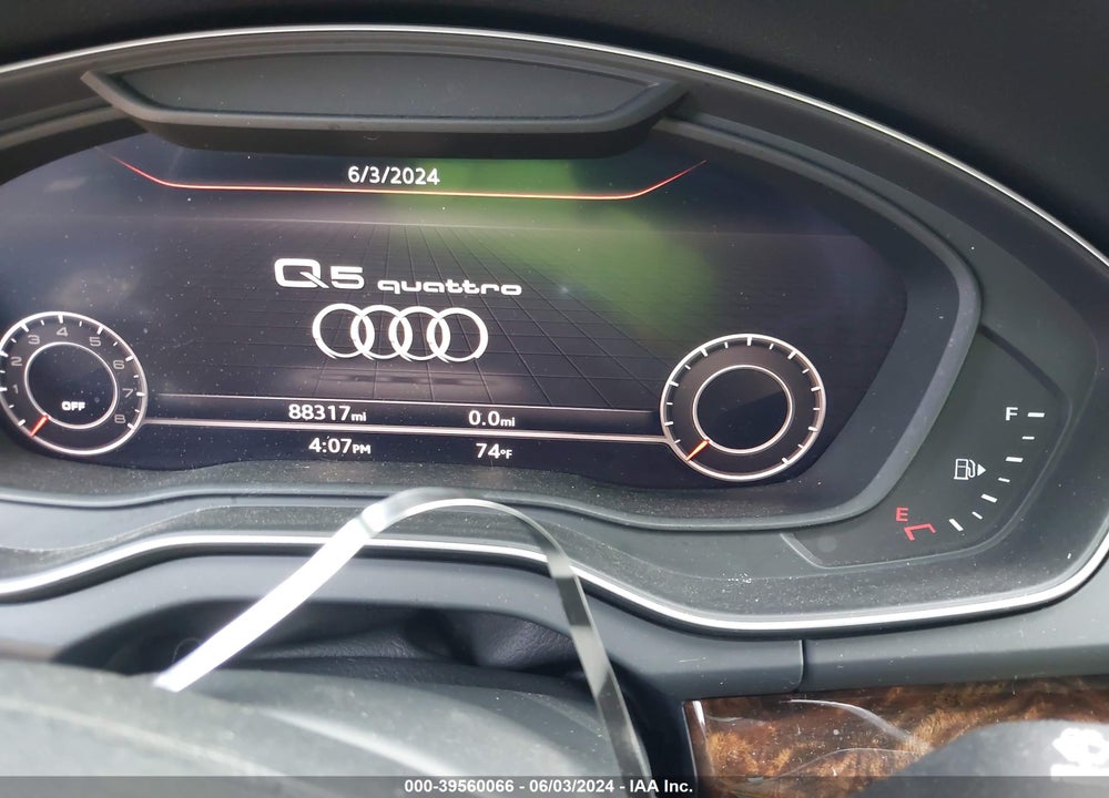 2018 AUDI Q5 2.0T PREMIUM/2.0T TECH PREMIUM VIN: WA1BNAFYXJ2062499