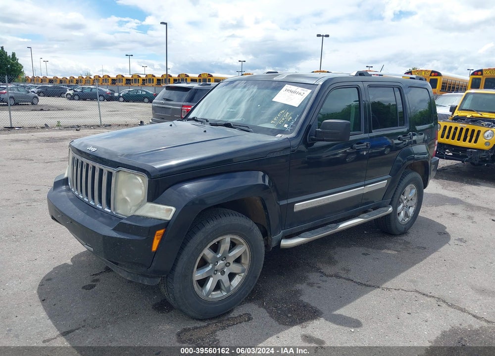 2008 JEEP LIBERTY LIMITED EDITION VIN: 1J8GN58K38W160474