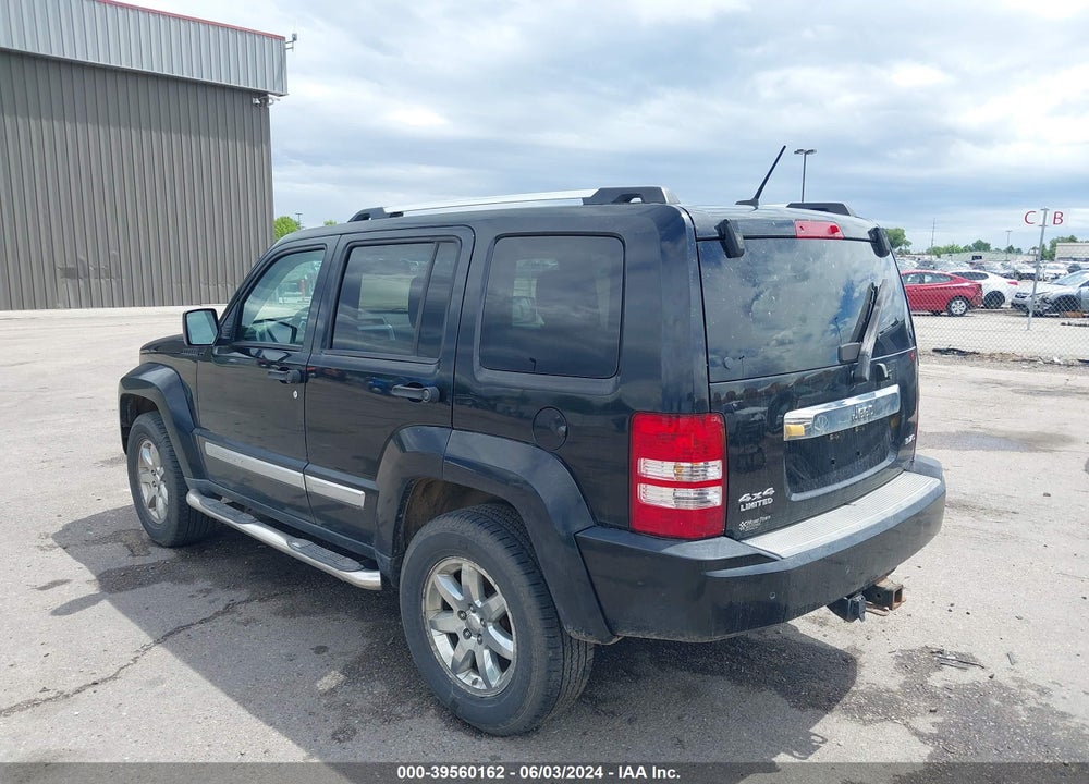 2008 JEEP LIBERTY LIMITED EDITION VIN: 1J8GN58K38W160474