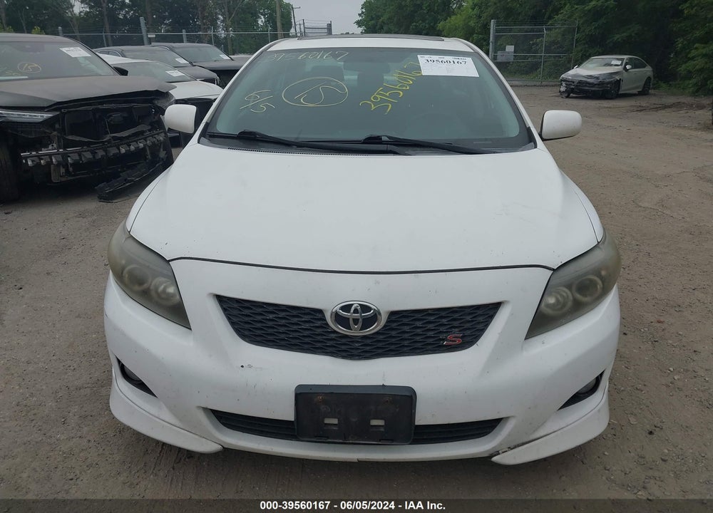 2009 TOYOTA COROLLA S VIN: 2T1BU40E19C100966