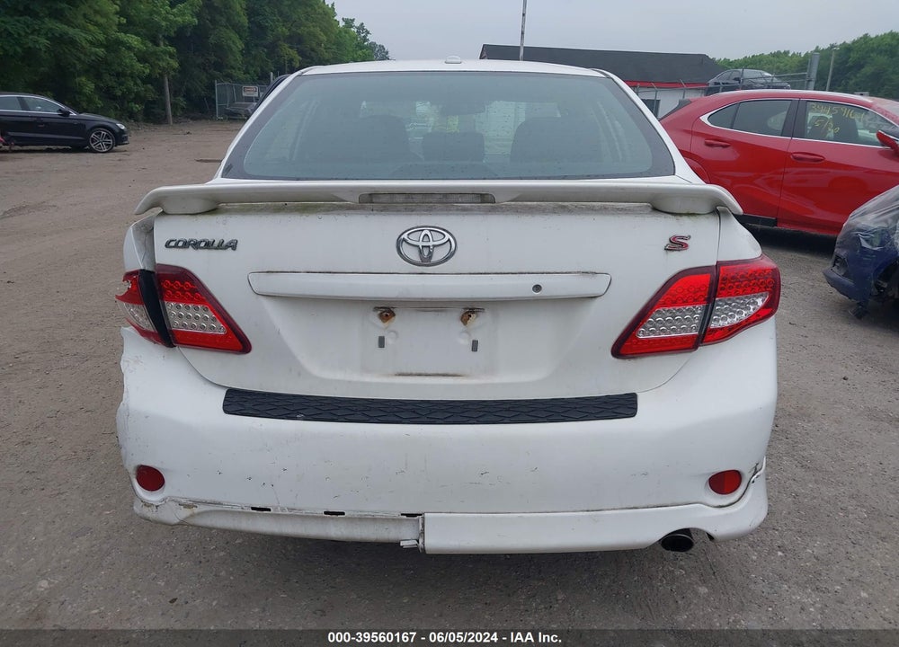 2009 TOYOTA COROLLA S VIN: 2T1BU40E19C100966