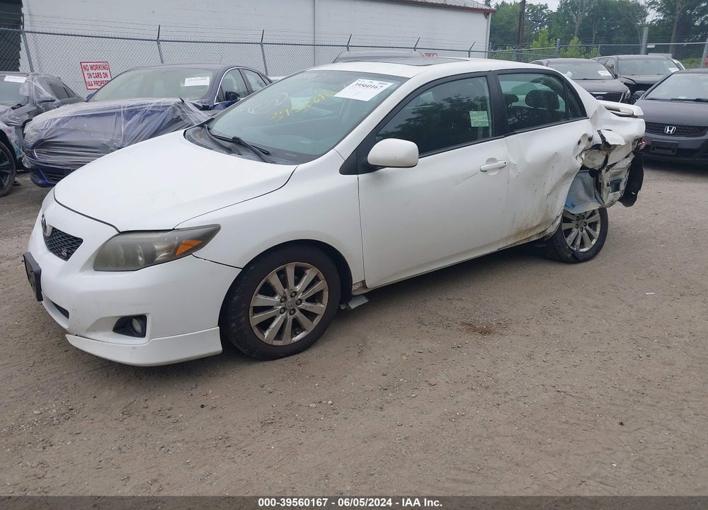 2009 TOYOTA COROLLA S VIN: 2T1BU40E19C100966