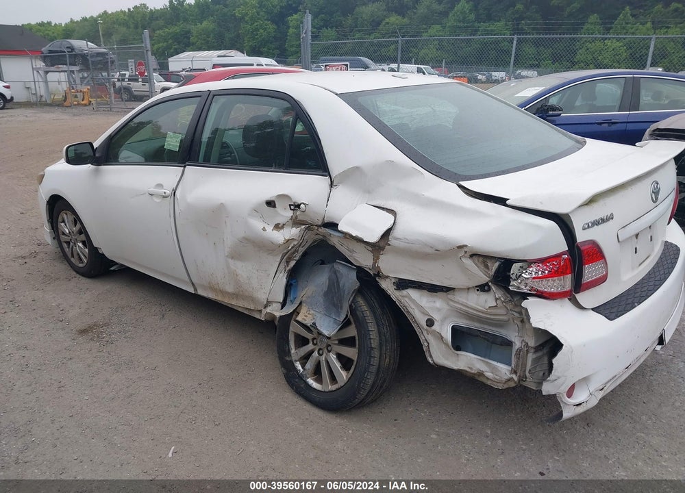 2009 TOYOTA COROLLA S VIN: 2T1BU40E19C100966