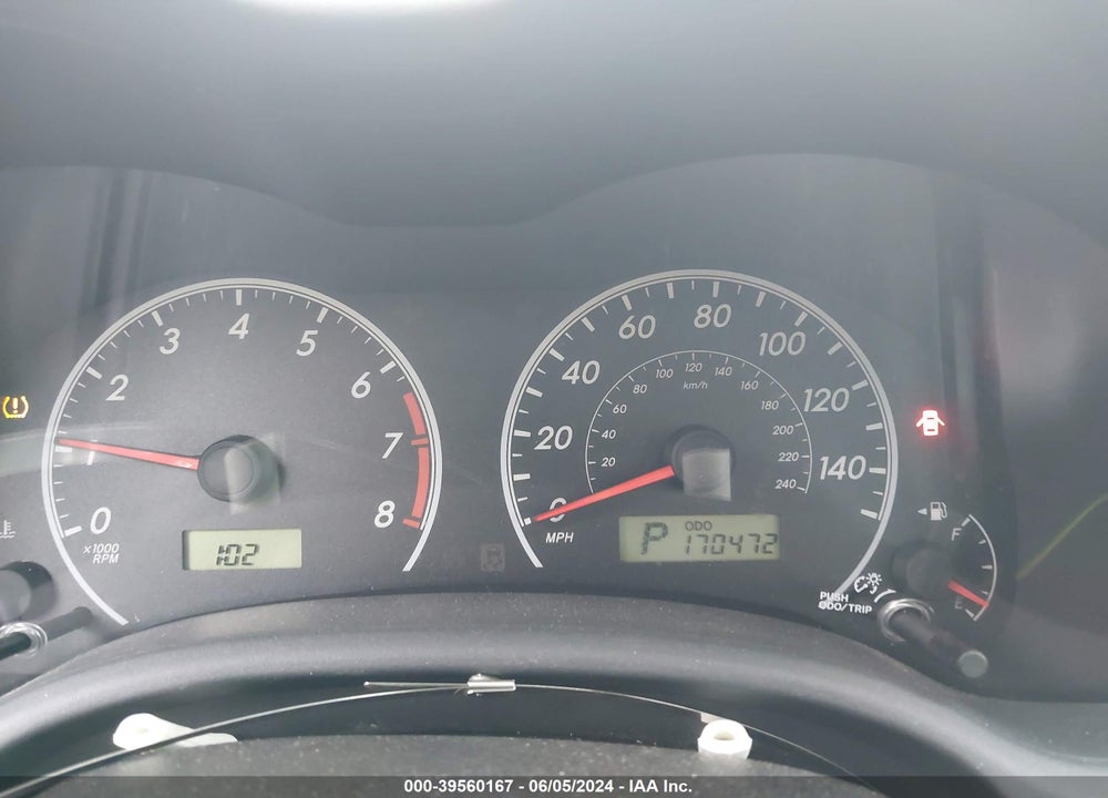 2009 TOYOTA COROLLA S VIN: 2T1BU40E19C100966