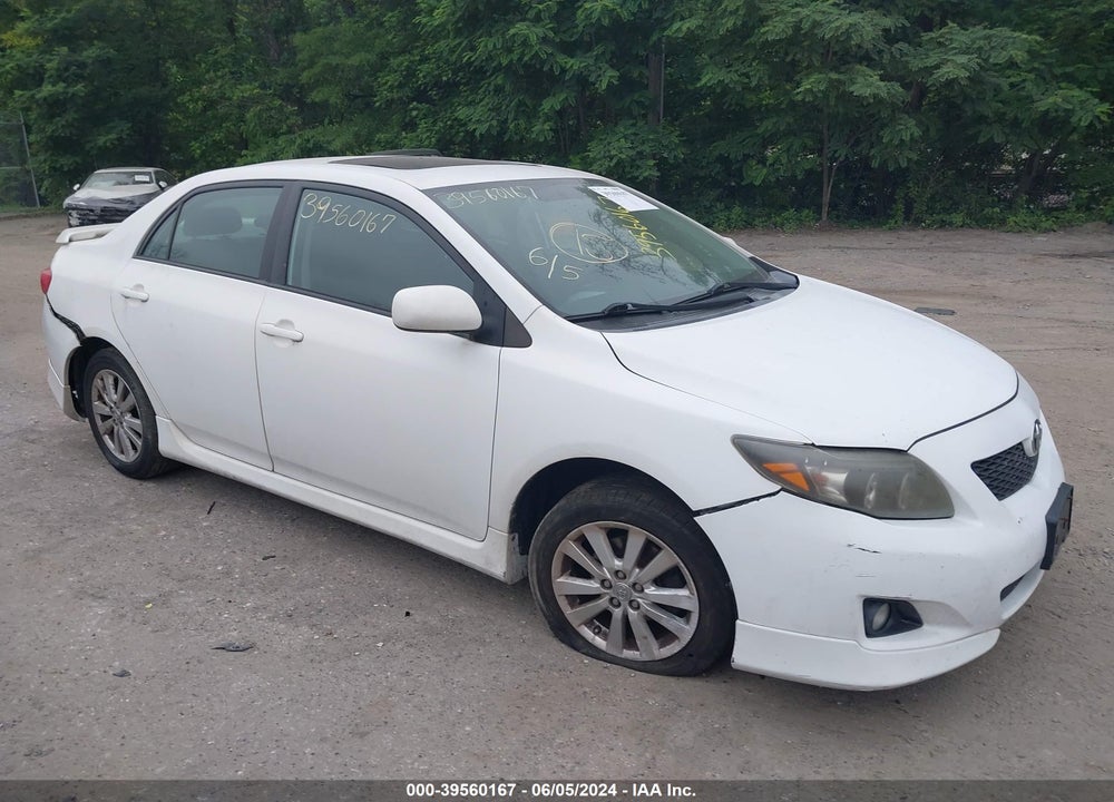 2009 TOYOTA COROLLA S VIN: 2T1BU40E19C100966
