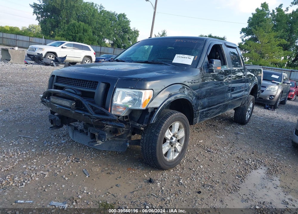 2012 FORD F-150 LARIAT VIN: 1FTFW1EF7CFA63674