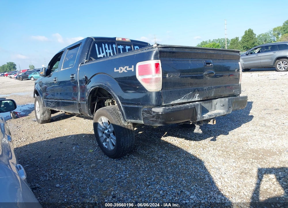2012 FORD F-150 LARIAT VIN: 1FTFW1EF7CFA63674