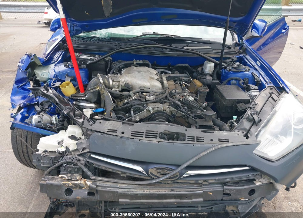 2013 HYUNDAI GENESIS 3.8 TRACK VIN: KMHHU6KJ6DU096002