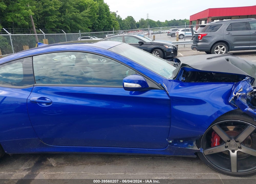 2013 HYUNDAI GENESIS 3.8 TRACK VIN: KMHHU6KJ6DU096002
