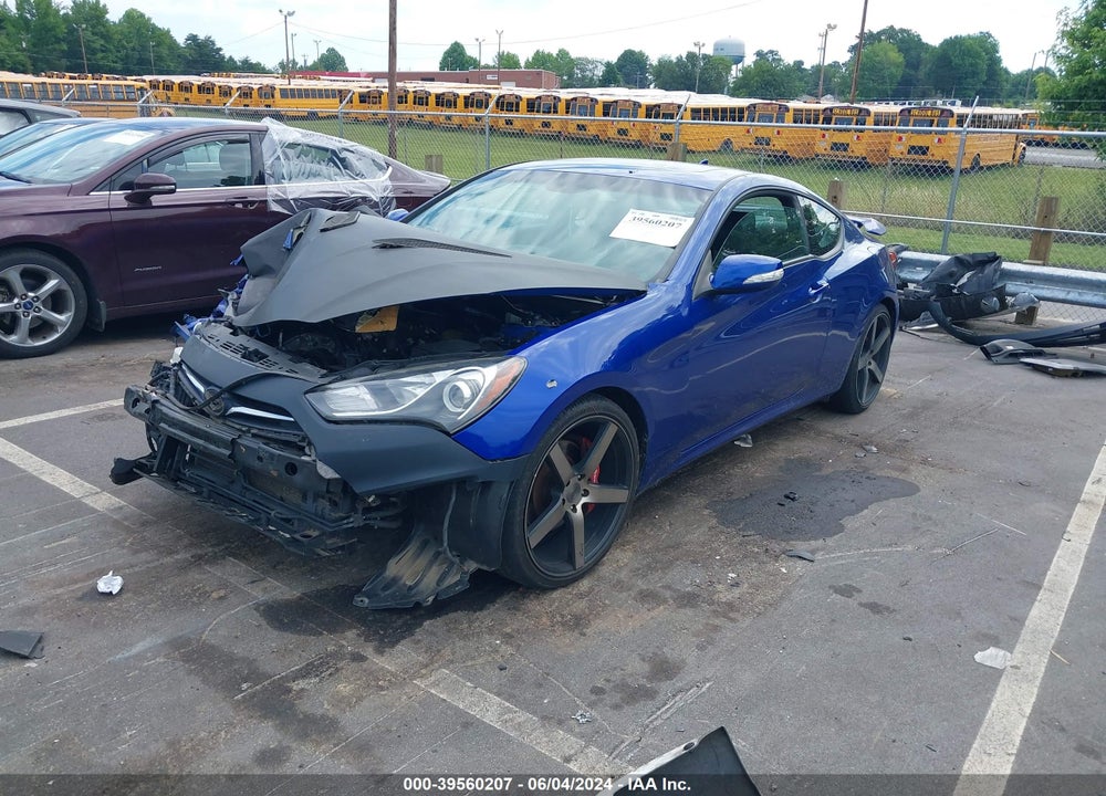 2013 HYUNDAI GENESIS 3.8 TRACK VIN: KMHHU6KJ6DU096002