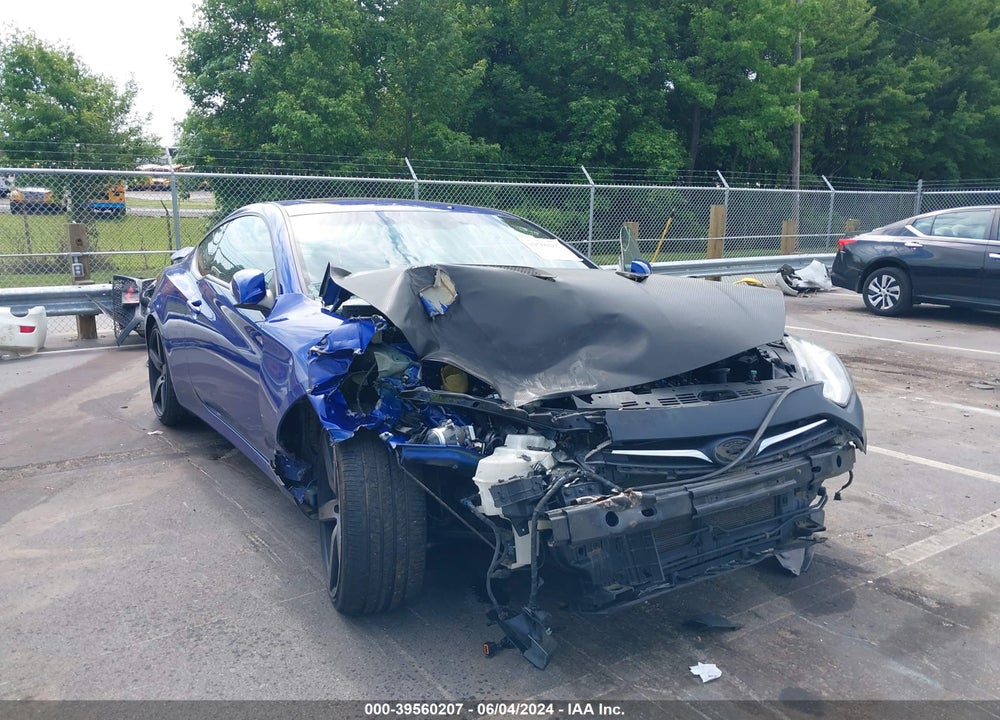 2013 HYUNDAI GENESIS 3.8 TRACK VIN: KMHHU6KJ6DU096002